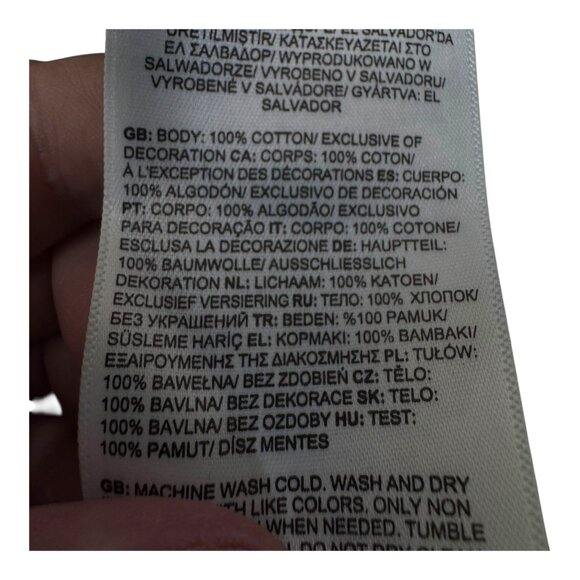 The North Face Mens Black Short Sleeve T-Shirt XXL Cotton Basic Casual Tee Shirt - Picture 5 of 6